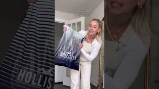 Unboxing & Try On: Abercrombie Spring/Summer Clothing Haul screenshot 4