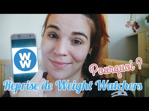 JE REPRENDS WEIGHT WATCHERS !