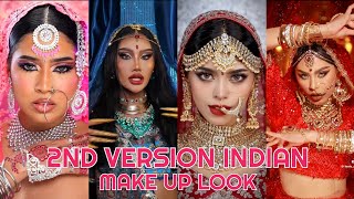 INDIAN MAKE UP TREND 2ND VERSION | TIKTOK COMPILATION| Art Joseph A.