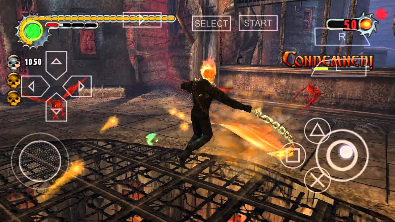 Ghost Rider ROM - PSP Download - Emulator Games