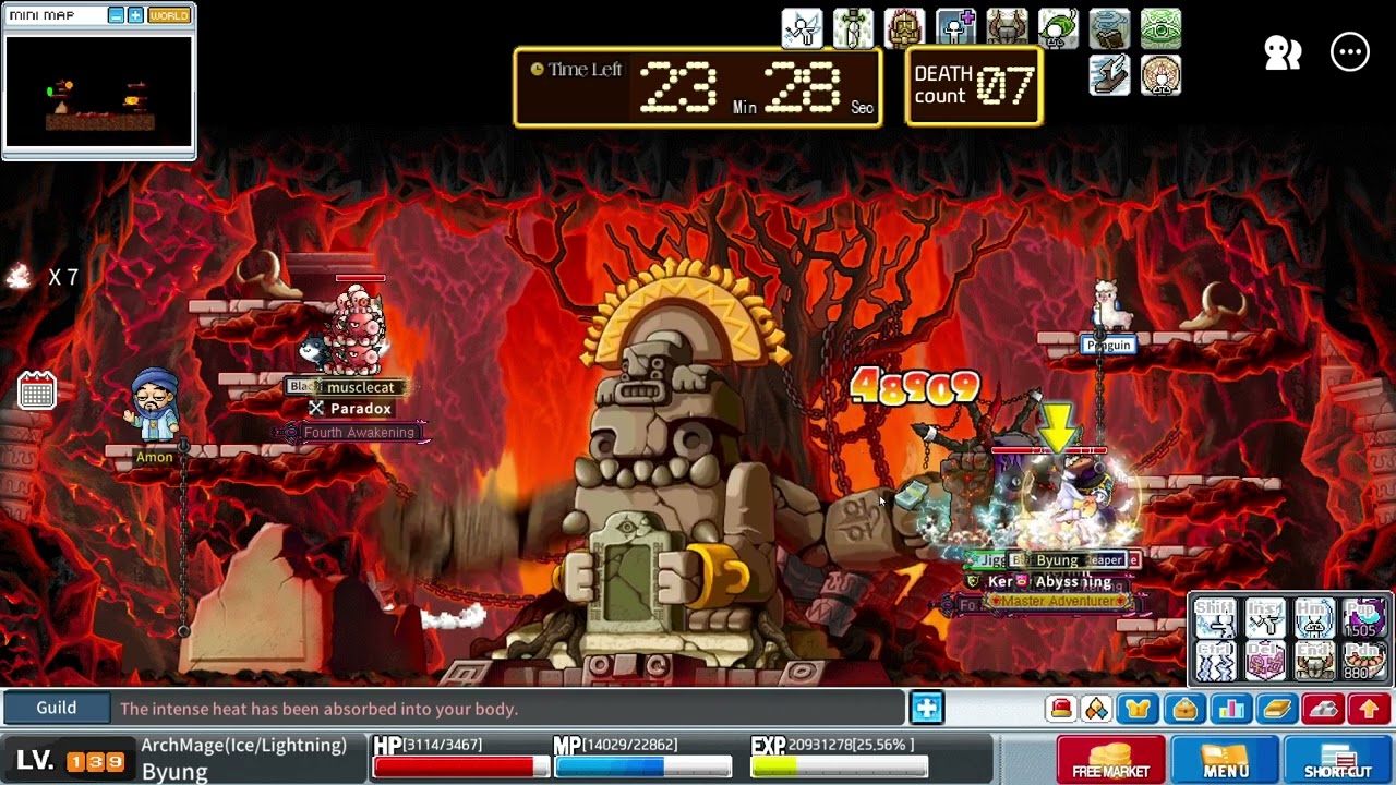 NA Artale | Zakum | Ice/Lightning Mage PoV