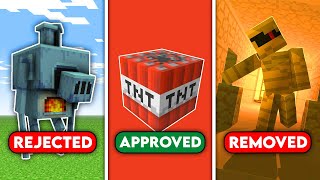 10 Minecraft Ideas Mojang Rejected 😰 | Minecraft Things You Didn't Know | Minecraft Hindi