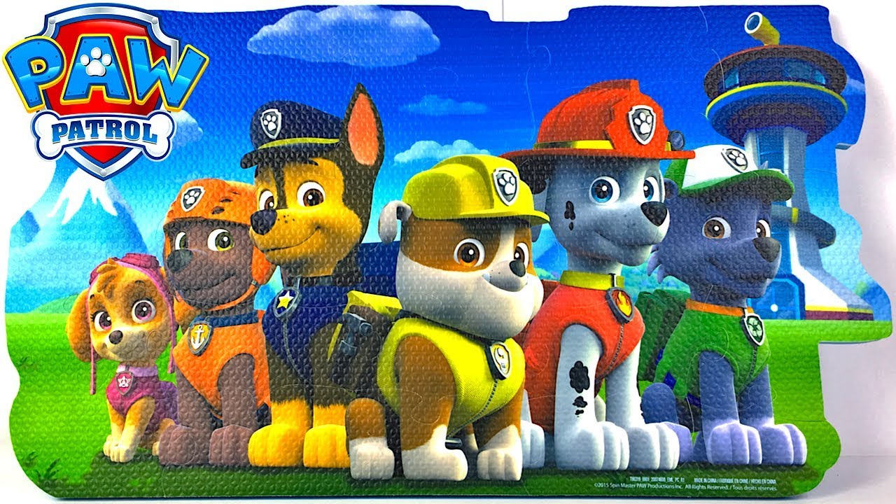 foam puzzle paw patrol