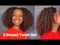 How I Three Strand Twist My Hair