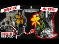 Restauration dun moteur fatigu mini cooper s 1275cc  estce quil fonctionnera   timelapse de reconstruction de la ligne rouge