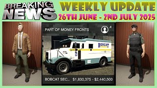 🧻 Everything Weekly Update: 26th June - 2nd July 2025 💱 Money Fronts DLC Continues | GTA 5 Online