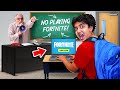 This Kid Played Fortnite At School IN CLASS..