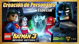 LEGO Batman 3 Más Allá de Gotham - Como Crear Personajes - 1080p HD