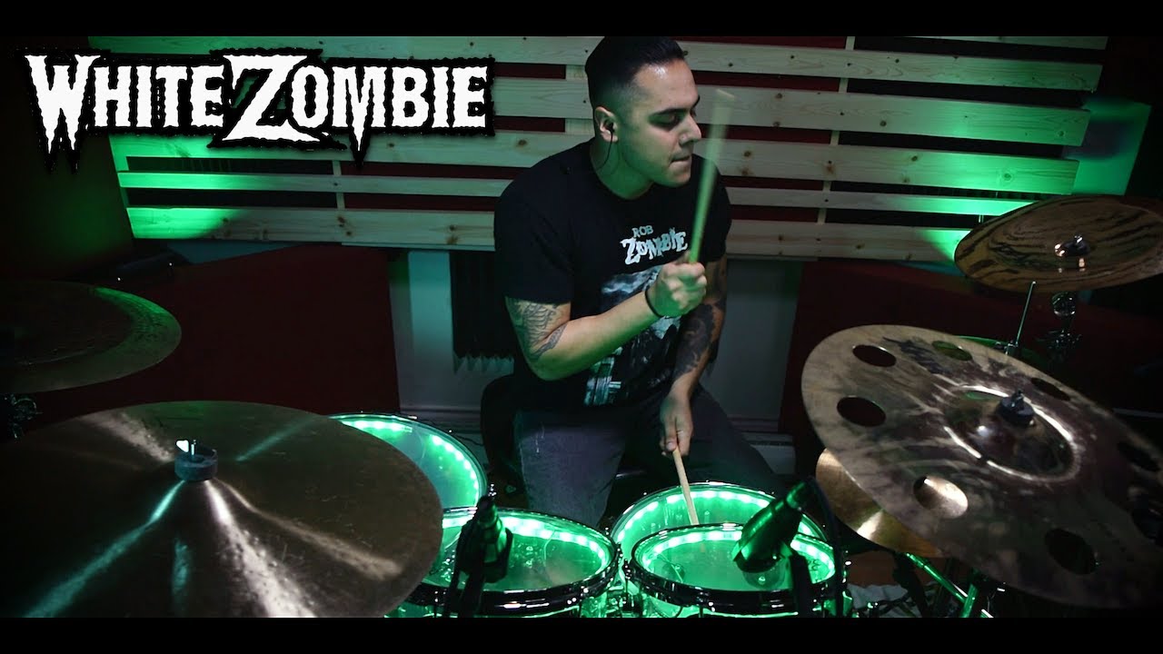 Riley Castillo White Zombie Super Charger Heaven (Drum Cover) YouTube