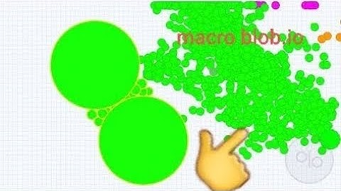 The Revenge (BLOB.IO) destroying 1% clan full game play macro mode