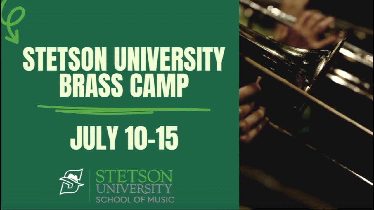 Join the 2023 Stetson Brass Camp YouTube