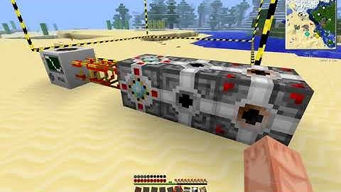 Minecraft Tekkit Lite Quarry Energy Bridge