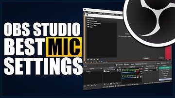 OBS Studio: Best Microphone Settings 2021 (Remove Background Noise LIVE)