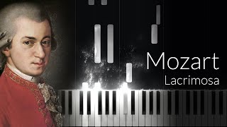 Lacrimosa - Wolfgang Amadeus Mozart [Piano Tutorial]