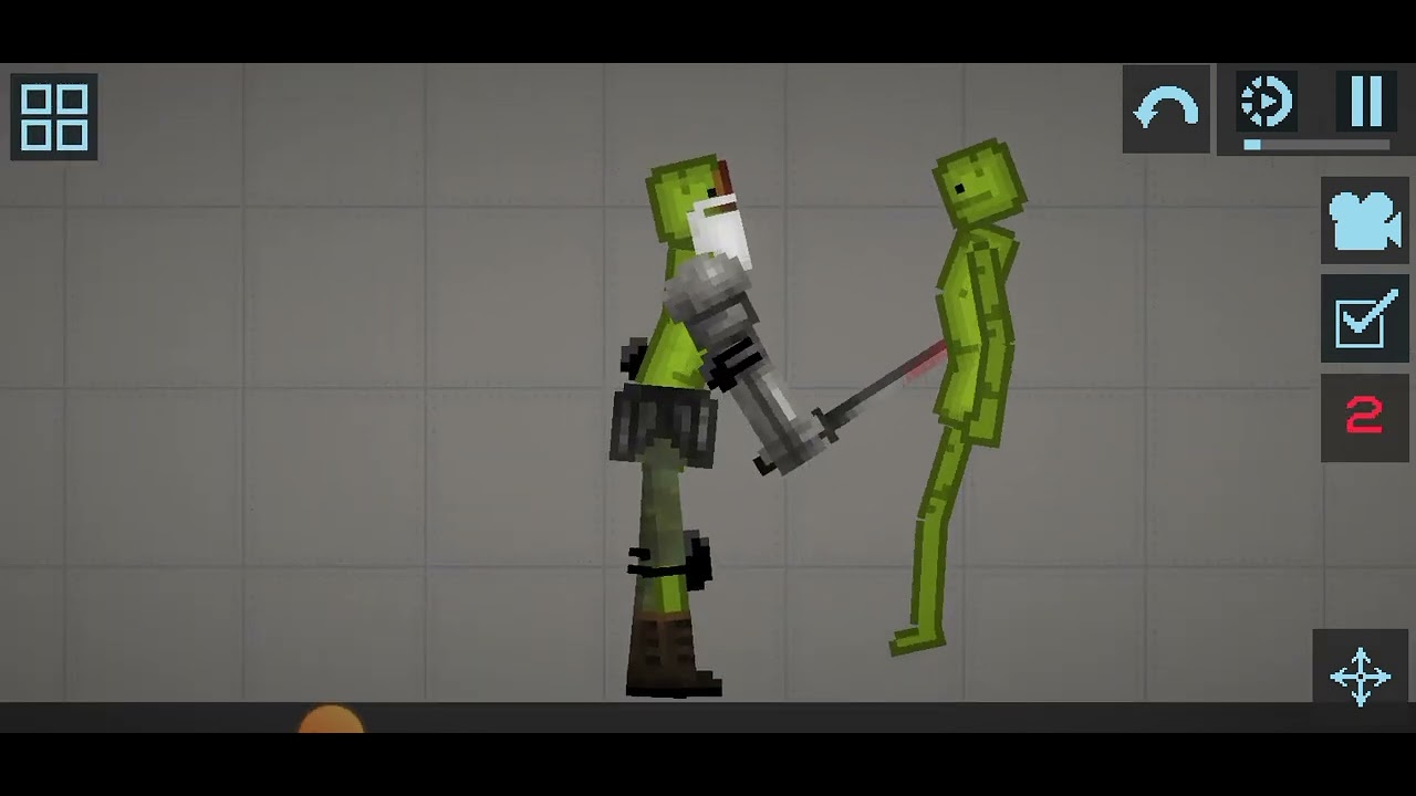 como aser a tu propio kratos en melon playground. YouTube