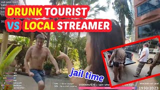 The unexpected chaotic day, drunk tourist vs me in Pattaya Thailand