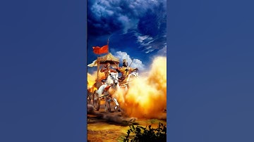 Krishna and Arjuna on the Chariot to Kurukshetra 🕉️⚔️ | The Beginning of the Mahabharata War #ai