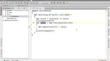 Define Functions in Scala using Anonymous Inner Class
