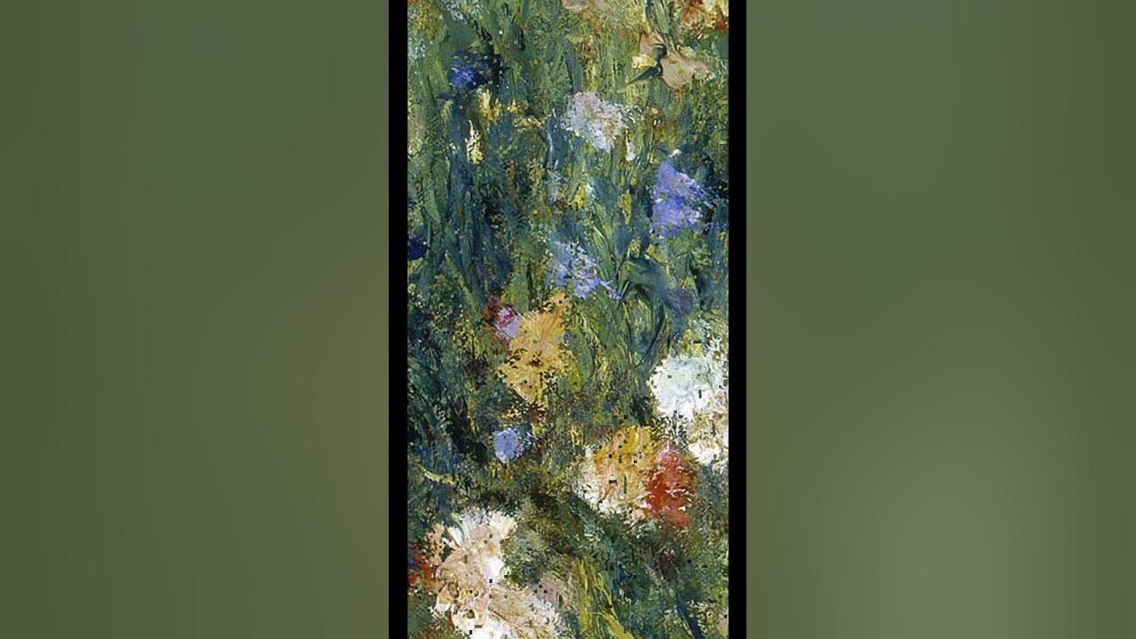 +ARTE+ Renoir. Mujer con sombrilla en un jardín (1875). En detalles. #shorts #renoir #impresionismo