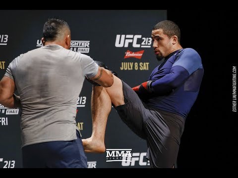 UFC 213: Robert Whittaker Open Workout - MMA Fighting