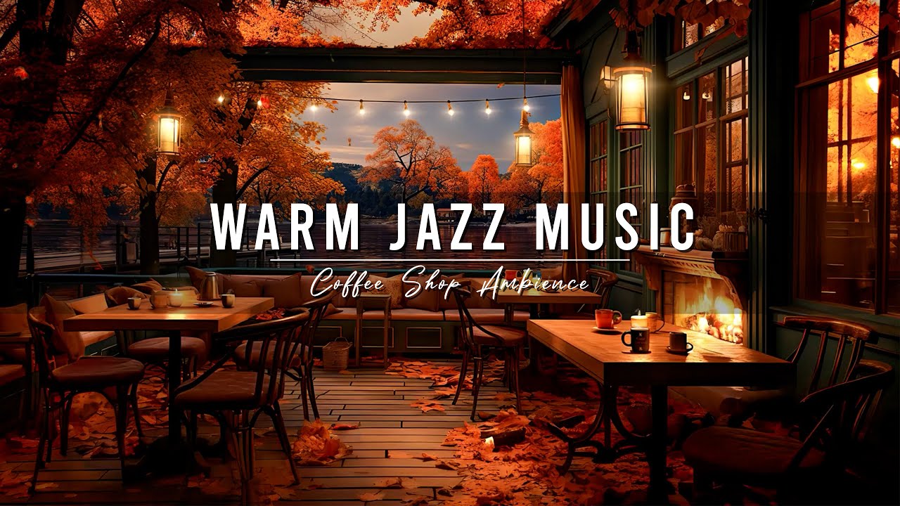 Crackling Fireplace & Smooth Jazz Instrumental