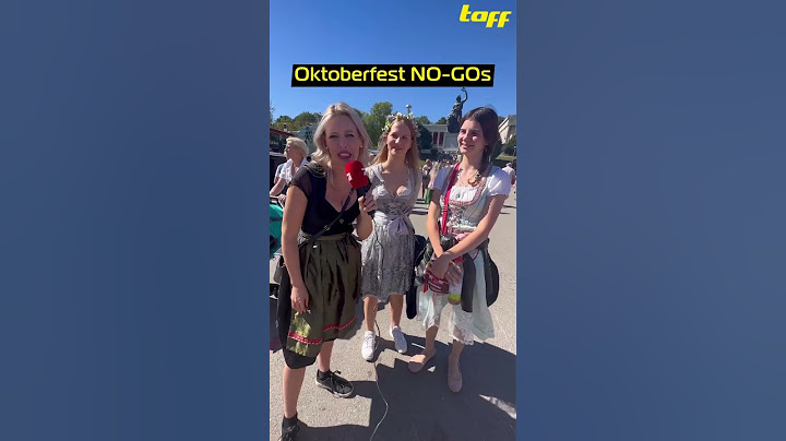 Oktoberfest NO-GOs🥨👎