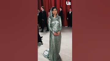 Malala Yousafzai at oscar award 2023 | Beautiful sexy dress #shorts