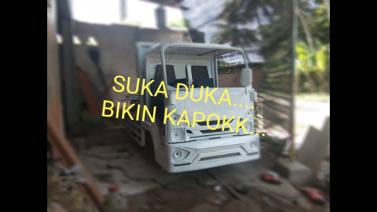 Finishing Miniatur Truk Jumbo  Saya Kapok YouTube