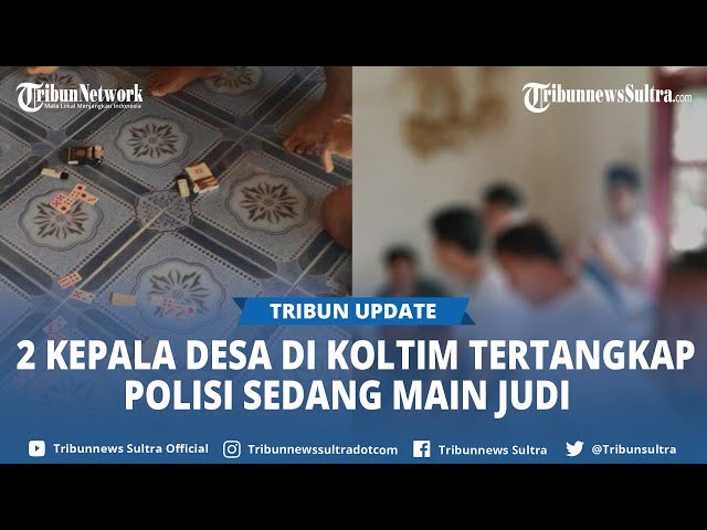 2 Kades Tertangkap Polisi Sedang Main Judi di Loea Kolaka Timur Sulawesi Tenggara class=