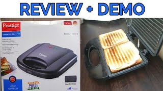 Prestige Sandwich/ toaster Review+ Demo | How to use electric sandwich toaster |PRESTIGE Model PGMFB screenshot 3