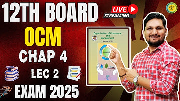 OCM  Chap 4  Business Services | Lec 2  Sath me Learn Karege | 27 Marks | #mhboard