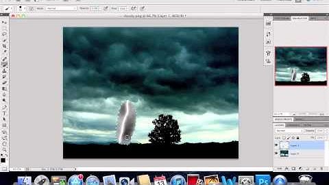 Adobe Photoshop cs5 lightning tutorial