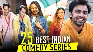 Top 25 Indian Comedy Web Series in Hindi on Amazon , MX player and TVF