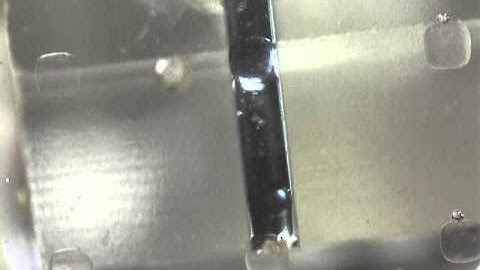 Optics11 Life - Piuma Nanoindenter matrix scan on hydrogel in liquid