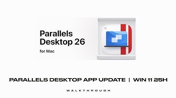 Updating Parallels Desktop on Mac Studio + Windows 25H2