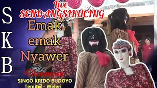 Emak emak Nyawer Dawangan SKB Tempel.... Live Sendangsikucing