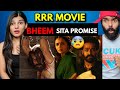 RRR Movie Bheem Promise Sita Scene Reaction | Jr NTR And Alia Bhatt Scene | Rrr Movie Reaction