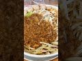 【岩手県盛岡市】豚メンMAX ニンニク入れますか？（ミニ豚ラーメン：ニンニク、野菜、あぶら）などの紹介　japanese food #shorts