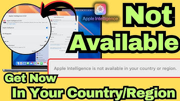 Fix Apple Intelligence is Not Available in Your Country or Region on Mac (Fix Outside USA)