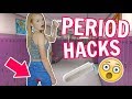 9 BACK TO SCHOOL PERIOD HACKS EVERY GIRL SHOULD KNOW!! 😱 *omg*