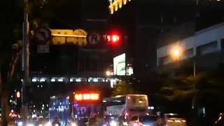 台北　How Great Taipei is!Car Traffic Light also has Countdown:台北のここがすごい-1 車道の信号にもカウントダウン