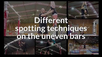Videos gymnastics: Various spotting techniques on the uneven bars - GymneoTV