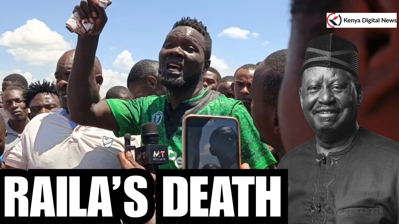 'BABA AMEKUFA AJE? Baba Amka!' Raila's Diehard Omosh One Hour reacts to Raila Odinga's death!