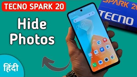 Tecno Spark 20 photos kaise hide kare, how to hide private photos in tecno, hide photos and videos i