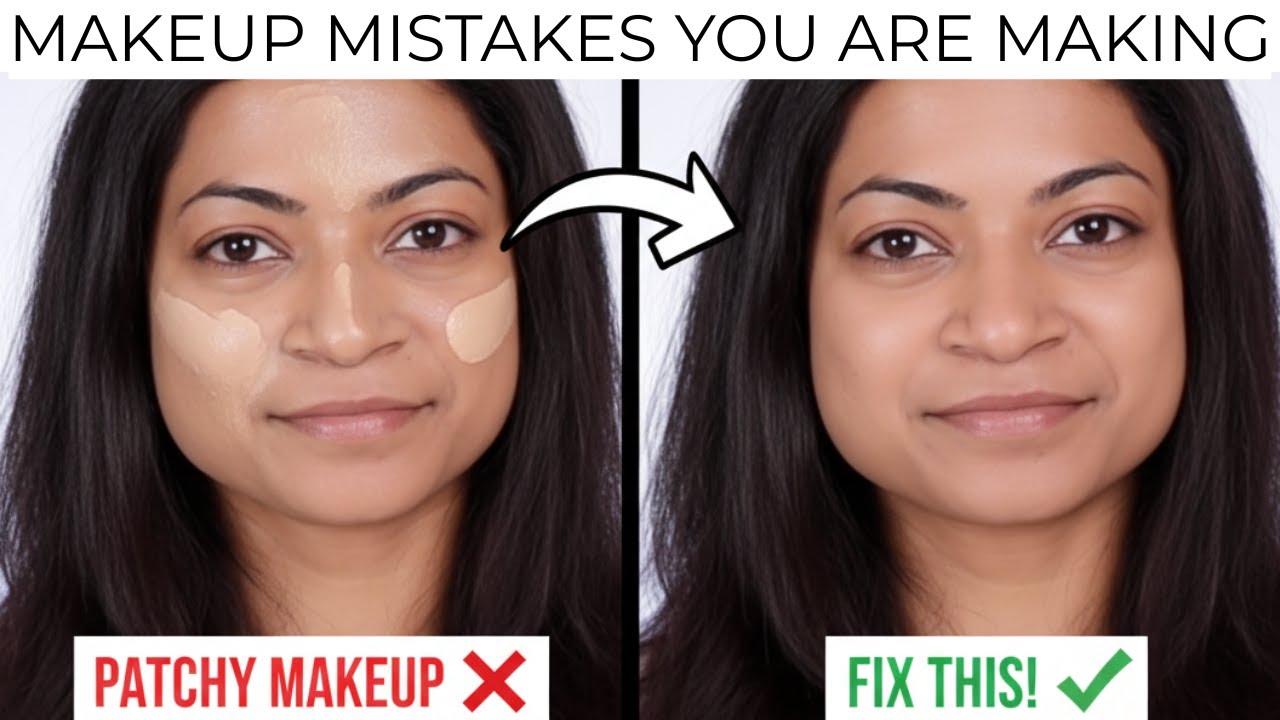 eyeshadow looks patchy at lily selwyn blog Images High... Why Your Makeup Looks Patchy & How to Fix It - YouTube