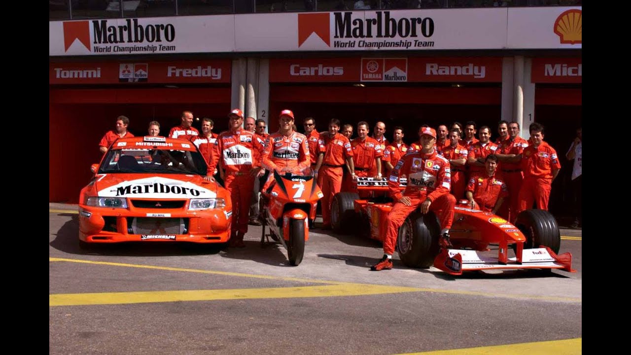 2000 August 5 & 6 - R. Barrichello, M Schumacher & Marlboro World