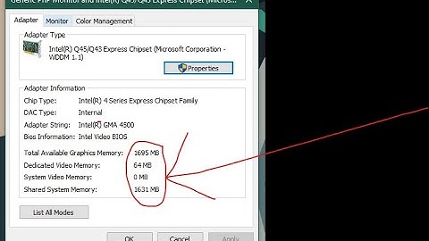 How To check video memory / VRAM on Windows 10 ||  [Tutorial]