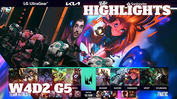 VIT vs FNC - Highlights | Week 4 Day 2 S12 LEC Summer 2022 | Vitality vs Fnatic W4D2