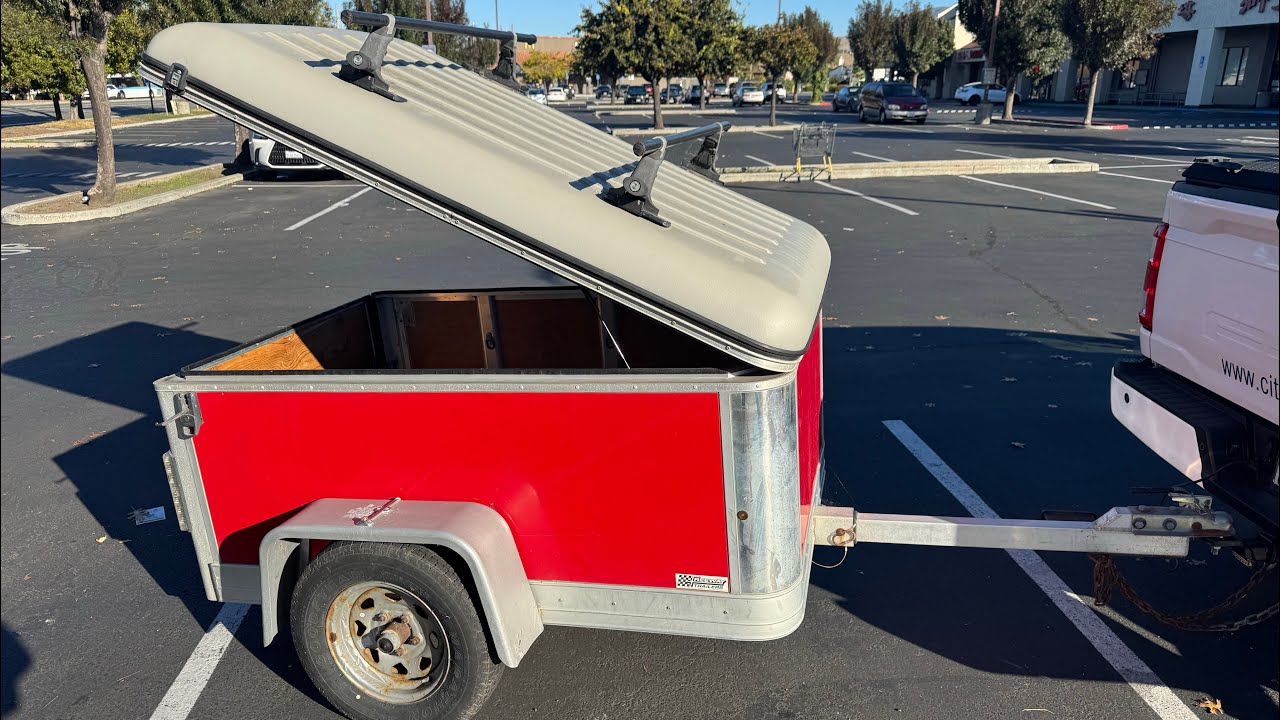 New Drag and Drive Trailer Sunday !!! Wells Cargo Mini-Go Trailer - More Room for Activities