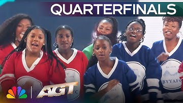 Birmingham Youth Fellowship Choir Brings Pure JOY With "Praising You" | AGT 2025